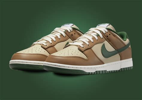 Forest Green Accents Adorn This Fall-Ready Nike Dunk Low - Sneaker News