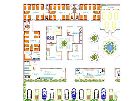 Victorian Orphanage Floor Plan