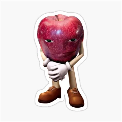 "The rizz apple" Sticker for Sale by azerbera | Redbubble