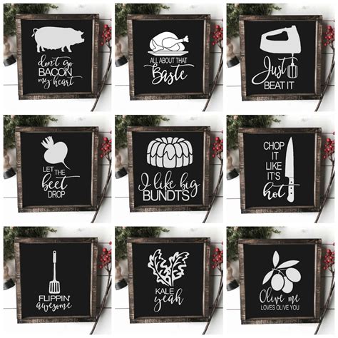 Hand Crafted Funny Farmhouse Kitchen Signs by The Old Rusty Goat ...