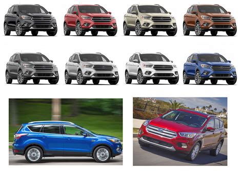 2018 Ford Escape Colors