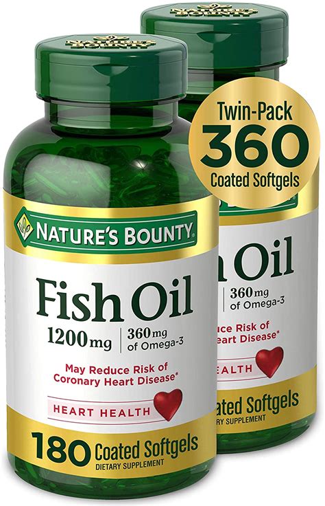 Omega 3 Fish Oil, Twin Pack - Reed Naturals