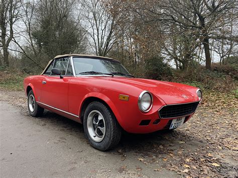 1979 Fiat 124 Spider *Sold £4,500* - Evoke Classic Cars