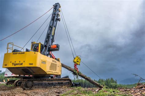 Tigercat Yarder with 180 Swing | Forest Machine Magazine