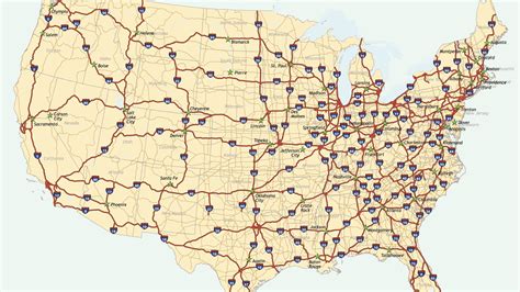 Map Of Usa Roads – Topographic Map of Usa with States