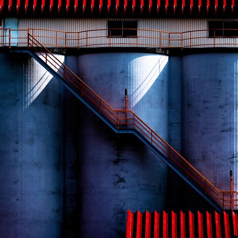 Red Diagonal Line Photograph by Tetsuya Hashimoto | Pixels