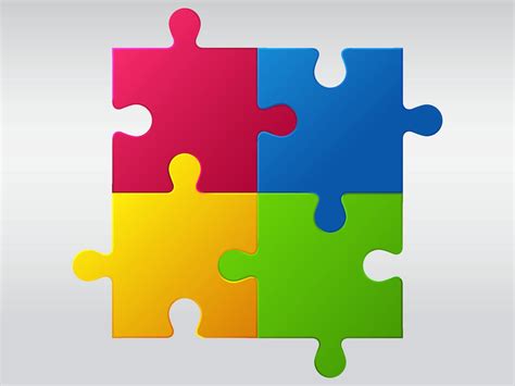 Jigsaw Puzzle Vector Art & Graphics | freevector.com