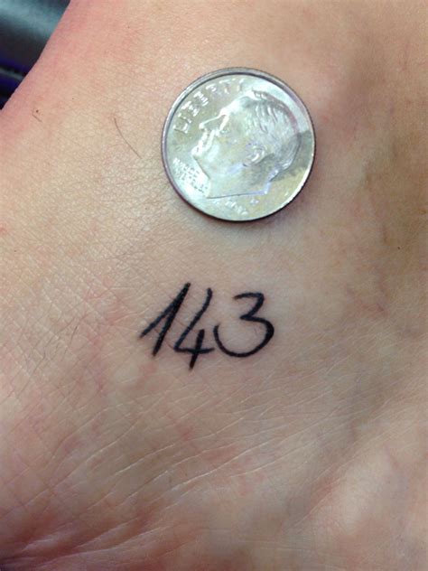 Meaning Of 143 Tattoo - Meaning Info