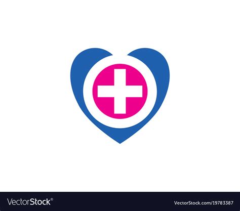 Hospital logo Royalty Free Vector Image - VectorStock