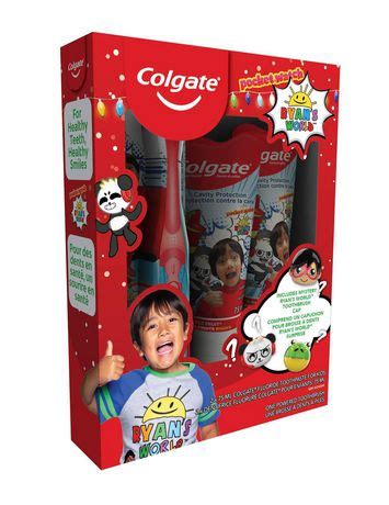 Colgate Kids Ryan's World Holiday Gift Pack: Colgate Kids Toothpaste ...