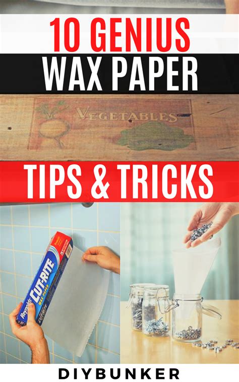 10 Genius Wax Paper Life Hacks for Your Household Needs | Wax paper ...