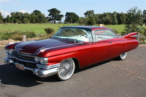 1959 Cadillac Series 62 Coupe Deville Candy Red Custom Built Show Car ...