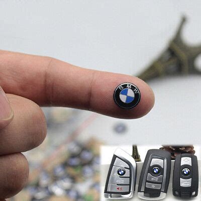 For BMW Key Fob Remote Badge Logo 11 MM 4x Sticker Emblem | eBay