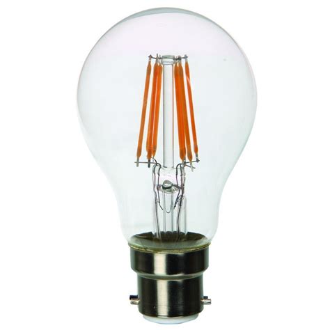 Venture FIL001 6 watt BC-B22mm Clear Dimmable Filament LED Bulb