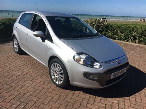 Fiat punto evo diesel 2010 silver 5 door long mot low miles low ...