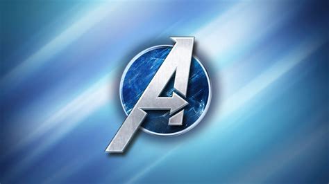 Marvels Avengers Logo Wallpaper,HD Games Wallpapers,4k Wallpapers ...