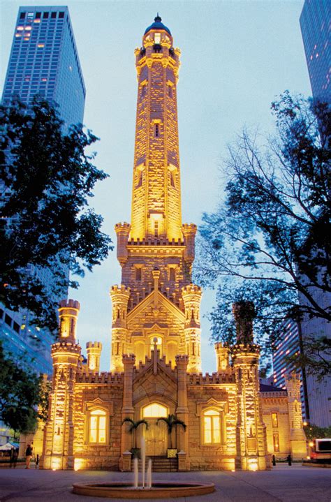 Chicago Water Tower | Architecture, Limestone, Landmark, & Map | Britannica