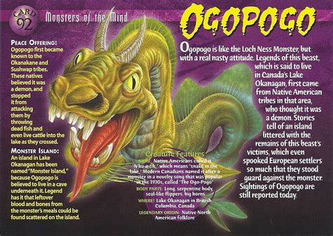 Ogopogo | Weird n' Wild Creatures Wiki | FANDOM powered by Wikia