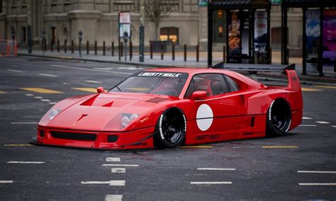 Liberty Walk will debut a wide-body Ferrari F40 at the next Tokyo Auto ...