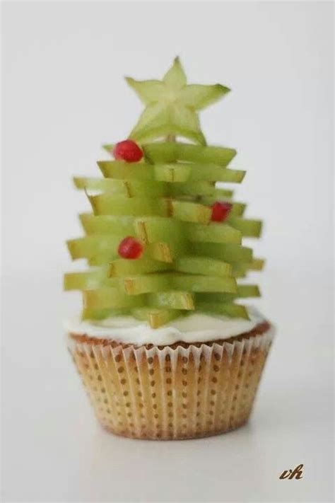 Carambola | Christmas dessert decorations, Christmas tree cupcakes ...