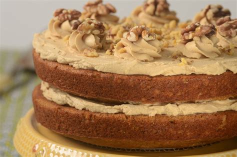 Coffee Walnut Cake - Joyofbaking.com *Video Recipe*