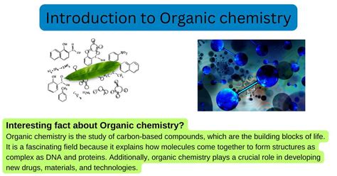 Introduction to Organic Chemistry: History, Scope, and Applications