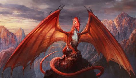 Red dragon, Antonio J. Manzanedo on ArtStation at https://www ...