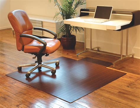 Foldable Anji Bamboo Chair Mats are Bamboo Desk Chair Mats | American ...