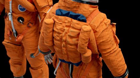 SPACESUIT Orange ACES 3D model | CGTrader