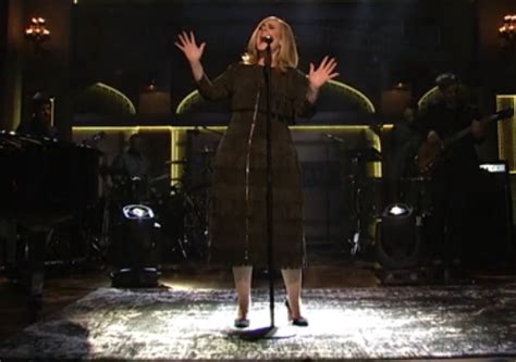 Watch Adele save Thanksgiving, slay 'When We Were Young' on 'SNL ...