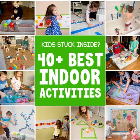 40+ Best Indoor Activities from Busy Toddler - Busy Toddler in 2020 ...