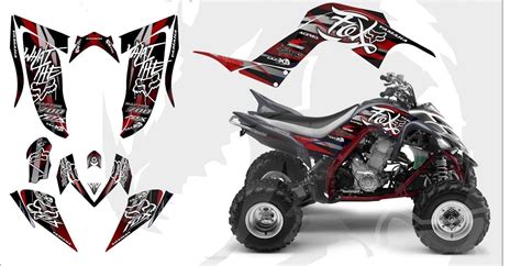 Yamaha Raptor 700R Graphics d24 – Krazygraphics.com