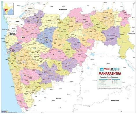 Maharashtra Map Hd Image