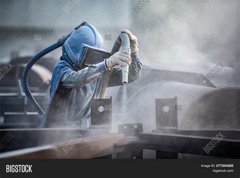 Sand Blasting Process Image & Photo (Free Trial) | Bigstock