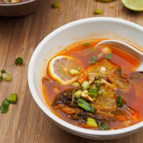 Chicken Kimchi Soup Recipe {Gluten-Free, Dairy-Free}