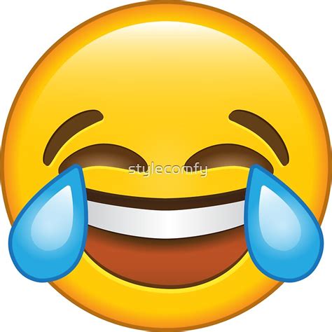 Laughing Emoji: Stickers | Redbubble