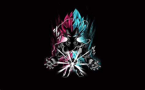 Vegeta 4K Wallpaper, Dragon Ball Z, Anime series, Black background ...