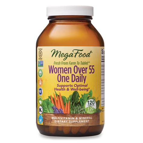 MegaFood, Women Over 55 One Daily, Supports Optimal Health and ...