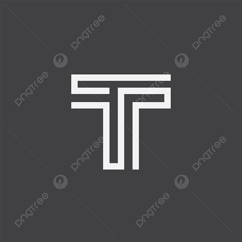 Letter T Logo Vector Hd Images, Letter T Line Logo Designs, Line, T ...