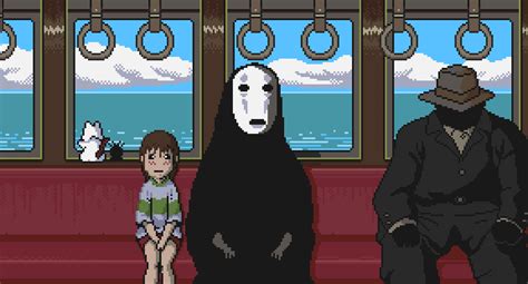 ArtStation - Spirited Away Pixel Art