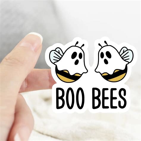 Boo Bees Sticker | Ace the Pitmatian Co – Outer Layer