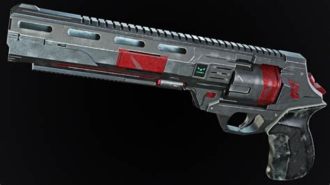 ArtStation - Sci-fi revolver