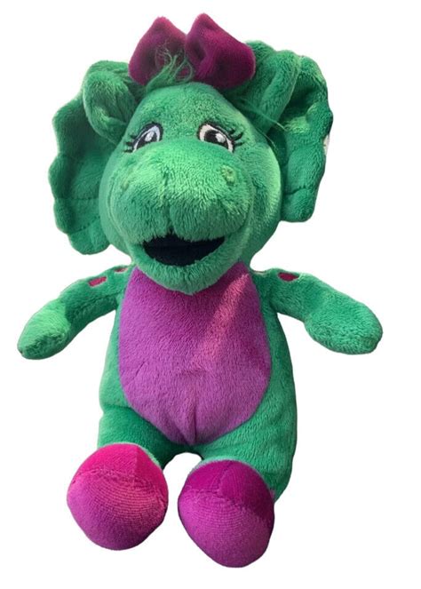 Barney & Friends Baby Bop Green Dinosaur 13” Plush High Quality Stuffed ...