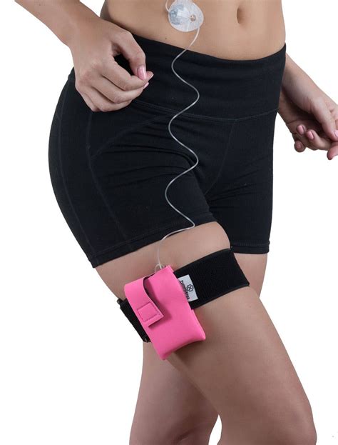 Athletic Neoprene Insulin Pump Pouch w/ Leg Strap