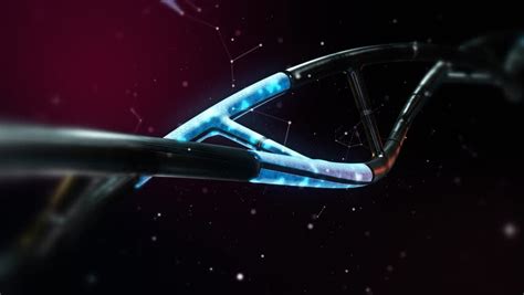 3D Animation Of A DNA. Seamless Looping HD Video Clip Stock Footage ...