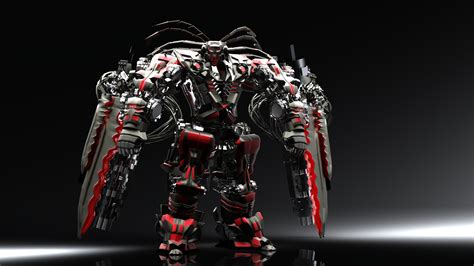 Awesome 3D Robot Wallpaper Desktop #14934 Wallpaper | Robot wallpaper ...