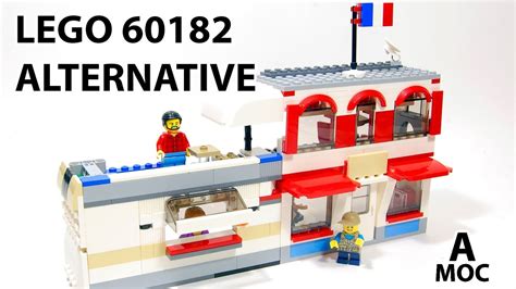 Parisian Cafe from LEGO 60182 Alternate build review and tutorial [A ...