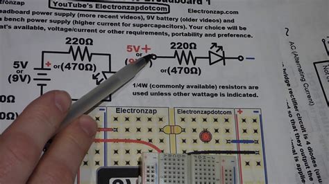 Circuit Diagrams To Breadboard Transferring A Circuit Diagra