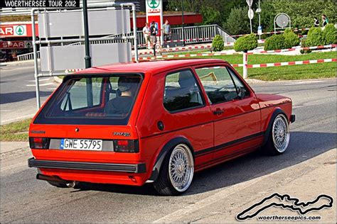 Mars Red VW Golf Mk1 GTI - a photo on Flickriver | Volkswagen golf mk1 ...