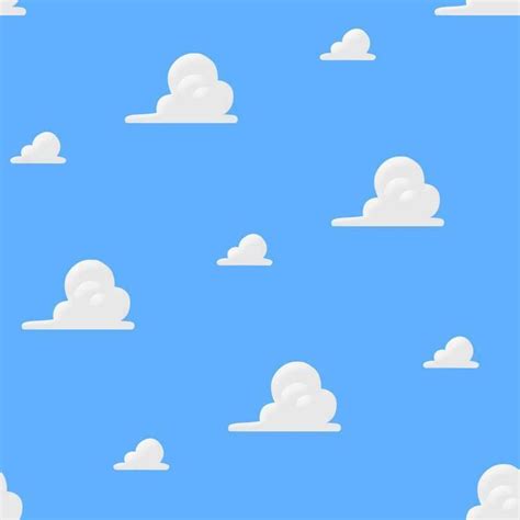 Toy Story Clouds | Cloud wallpaper, Toy story clouds, Toy story theme